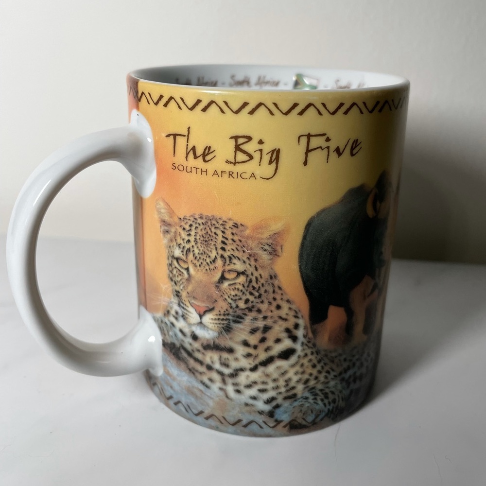 The Big Five South Africa Coffee Mug Standard Size